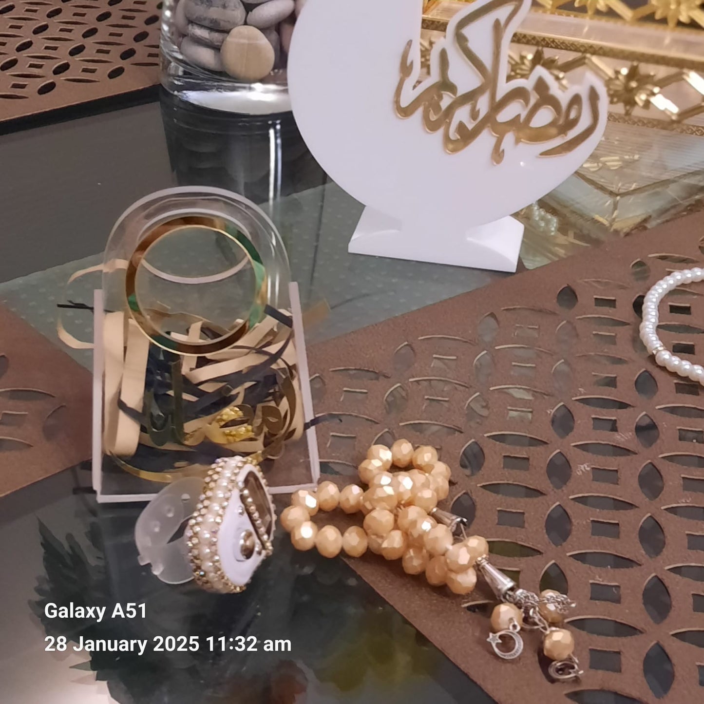 Ramazan Acrylic Mini basket