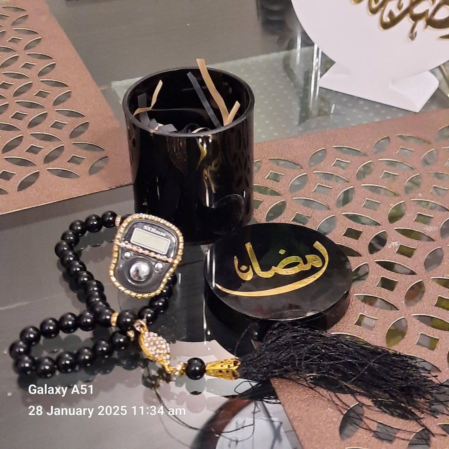 Ramazan Acrylic Mini box black beauty