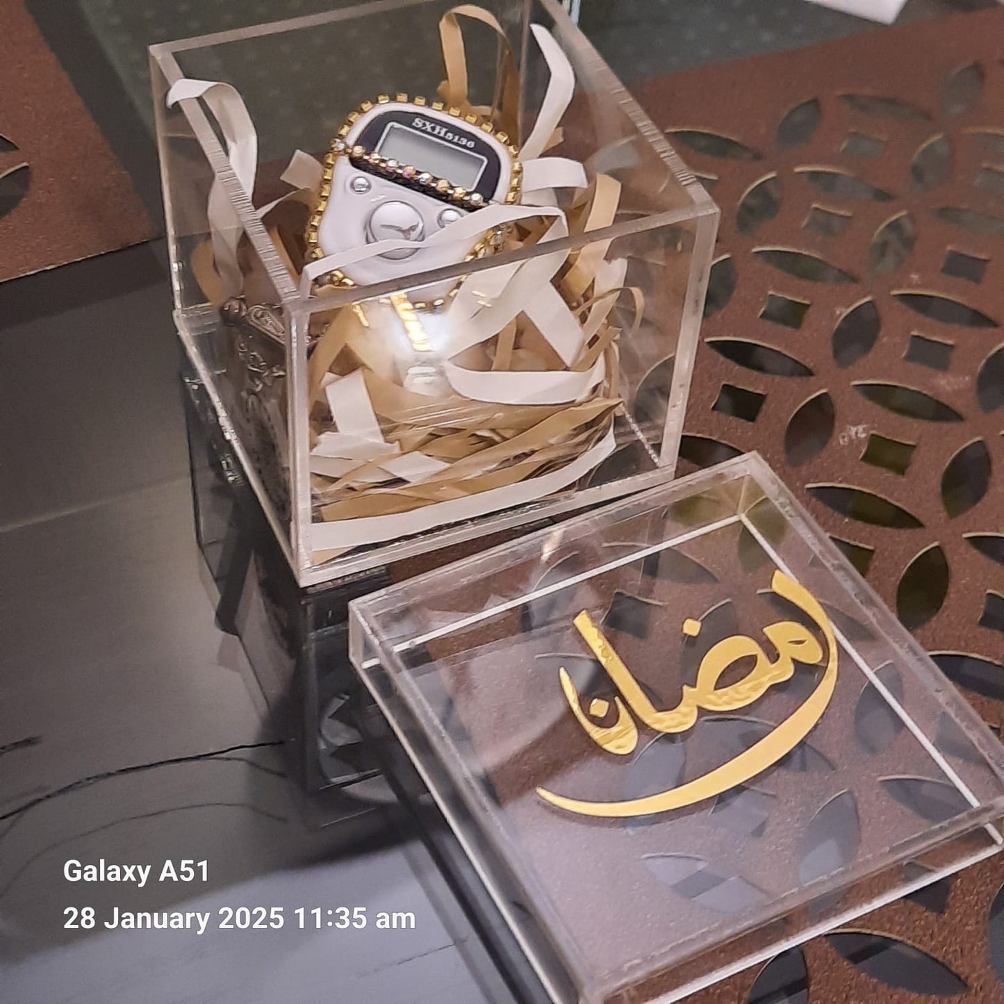 Umrah/Hajj Acrylic empty square box