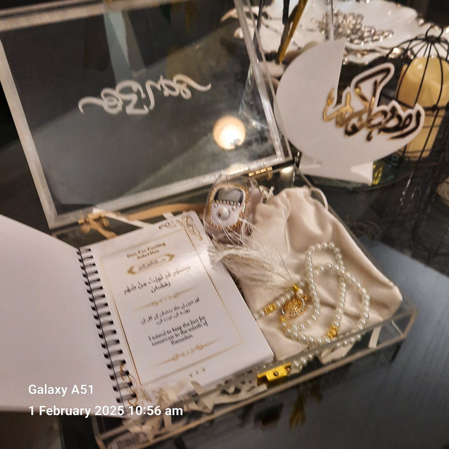 Ramazan acrylic distribution set