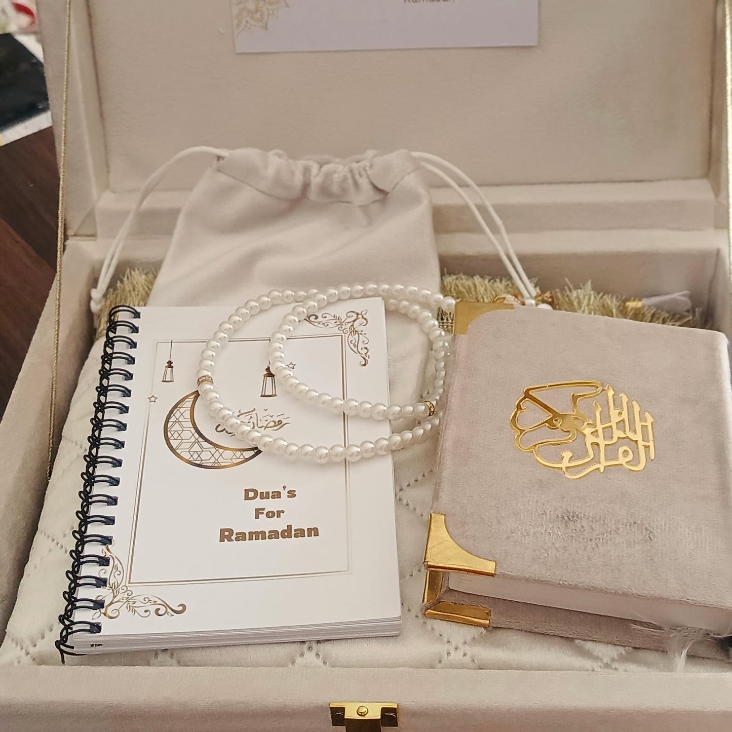 Ramazan Luxury wooden velvet set