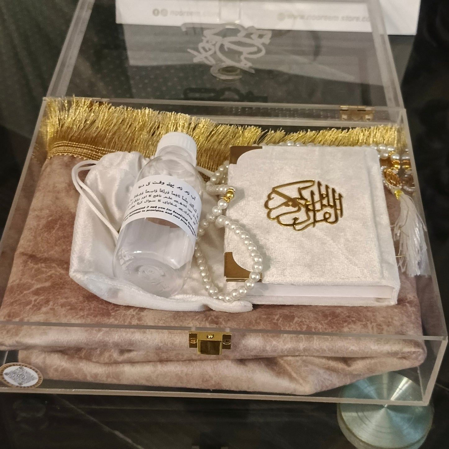 Hajj and Umrah acrylic Luxury box