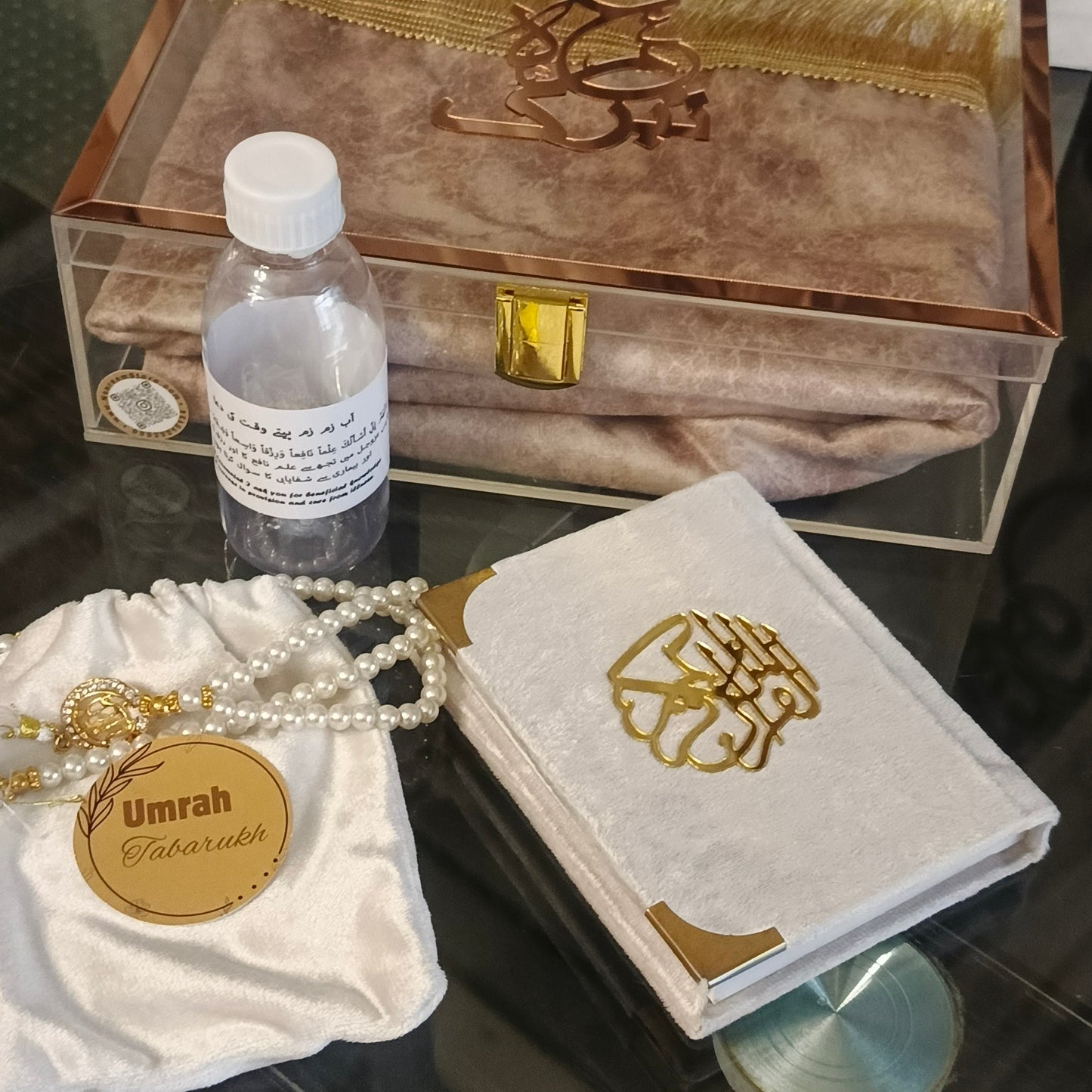 Hajj and Umrah acrylic Luxury box