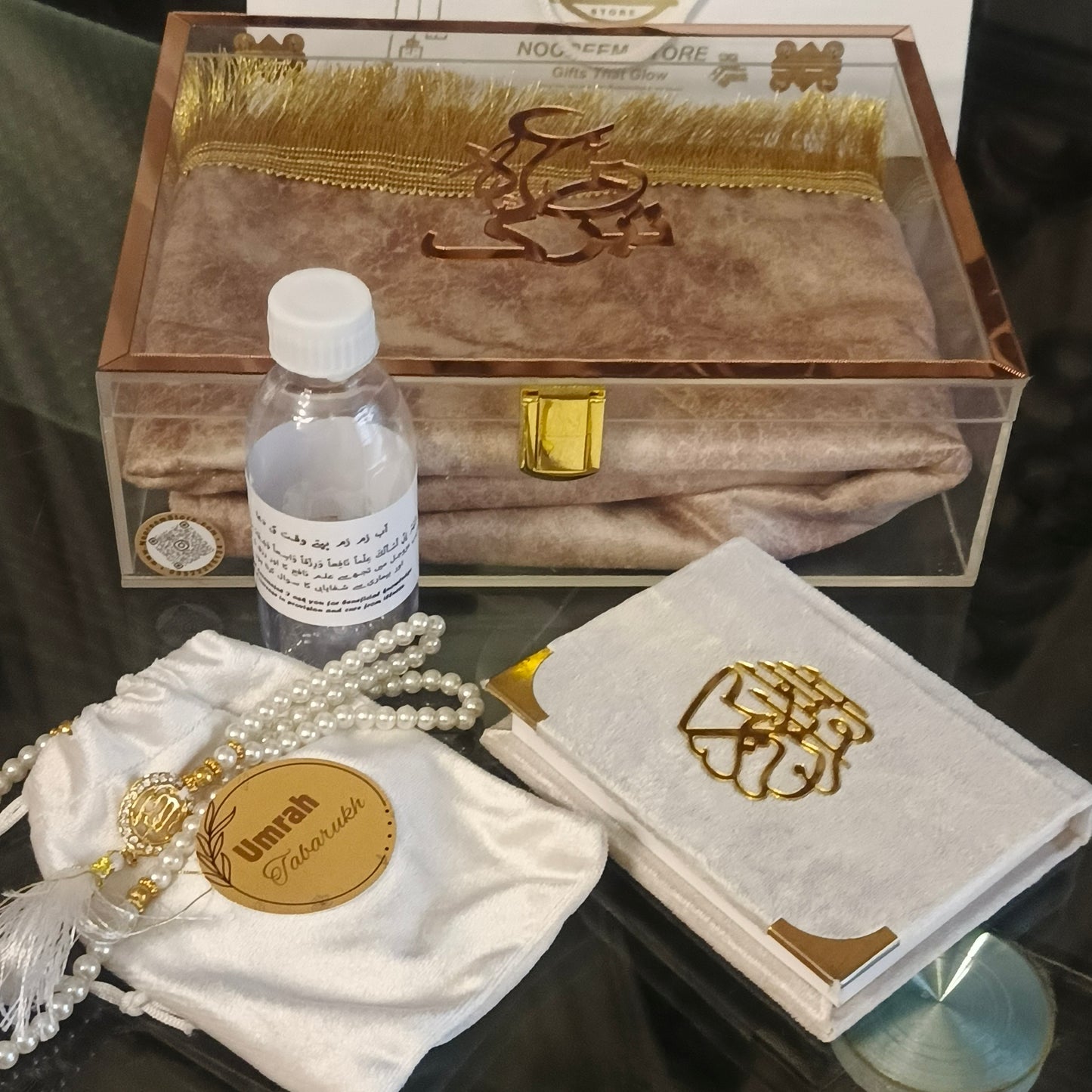 Hajj and Umrah acrylic Luxury box