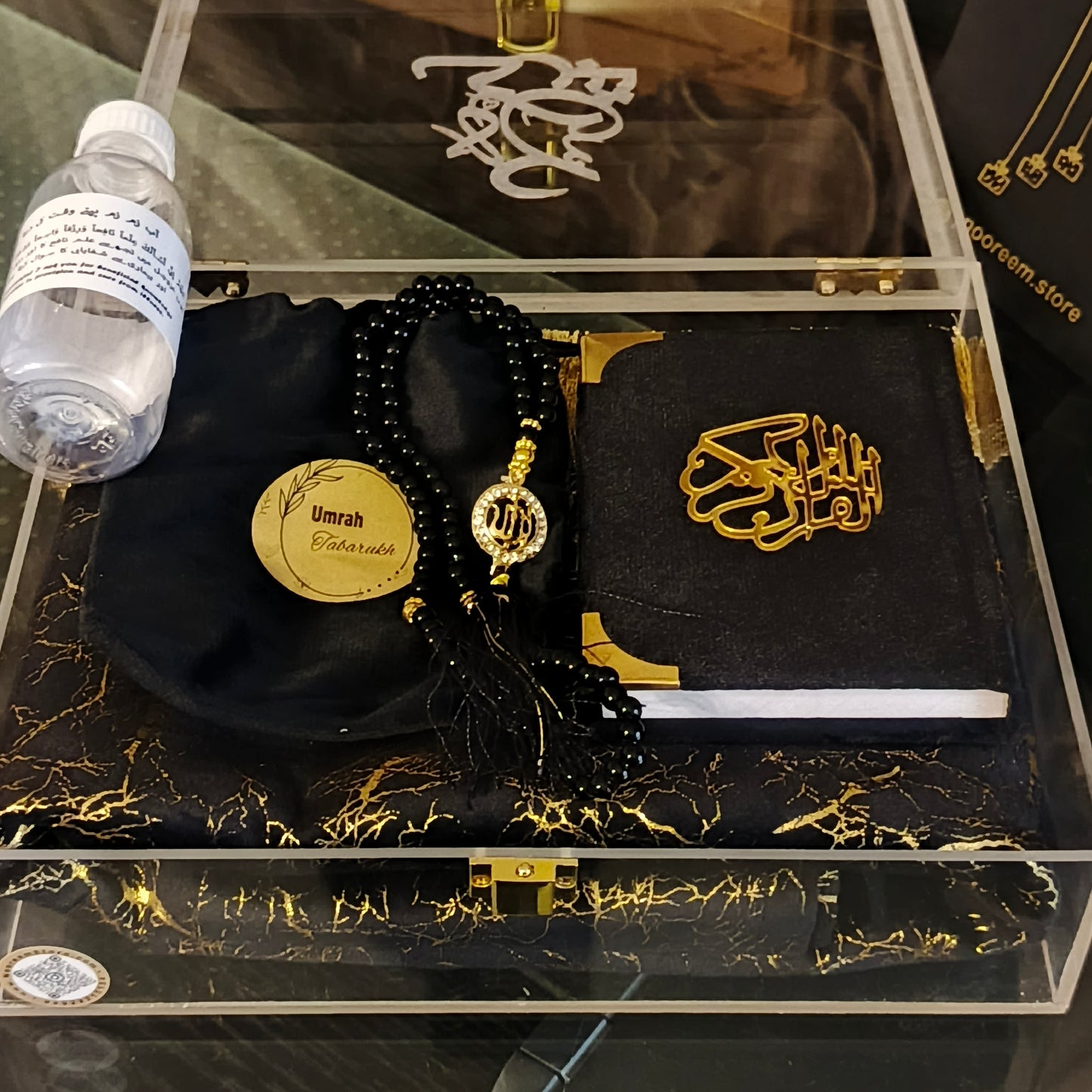 Hajj and Umrah acrylic Luxury box