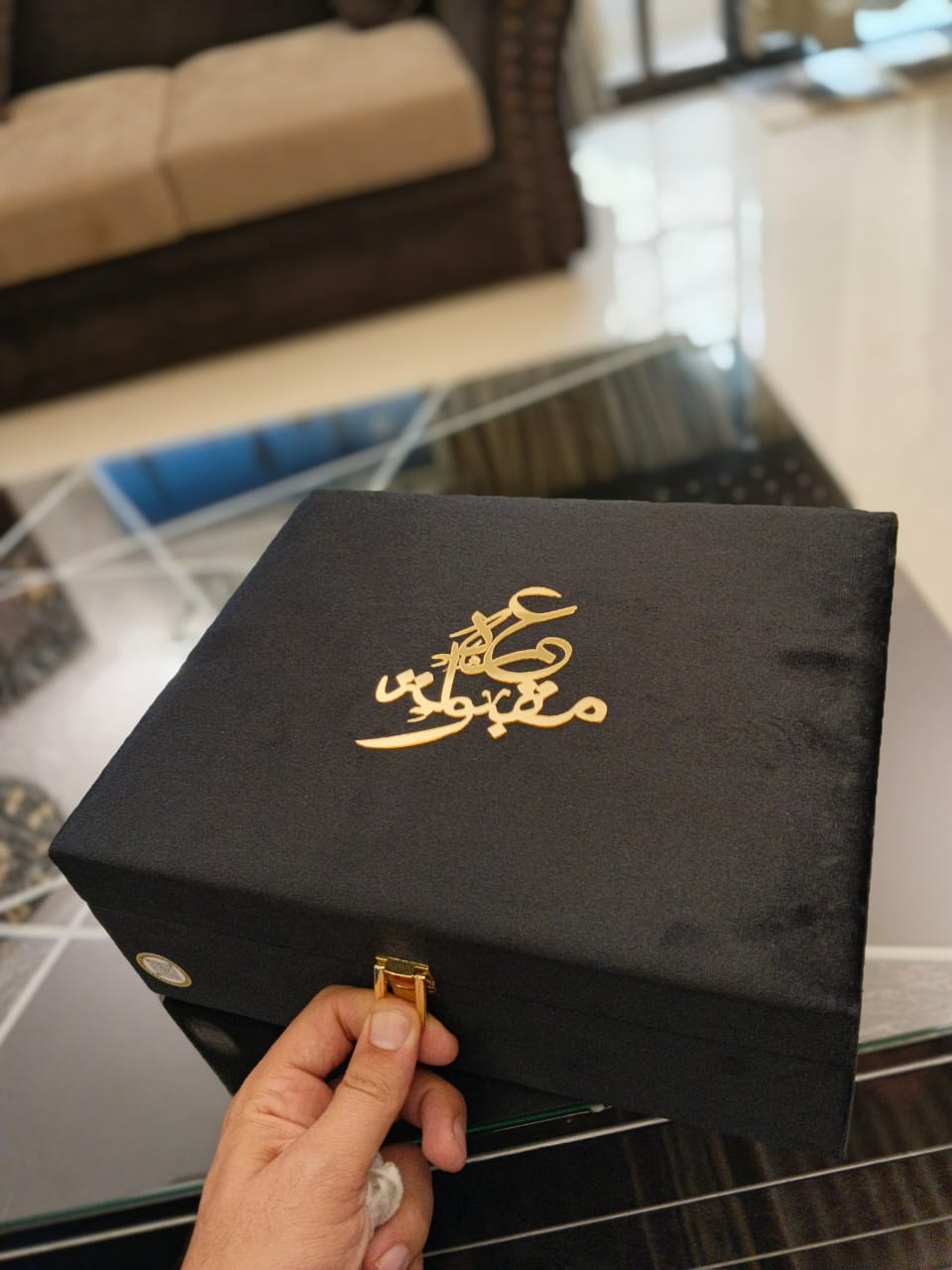 Hajj/Umrah wooden velvet Luxurious set
