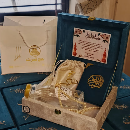 Wooden velvet excuiset Embroidered box