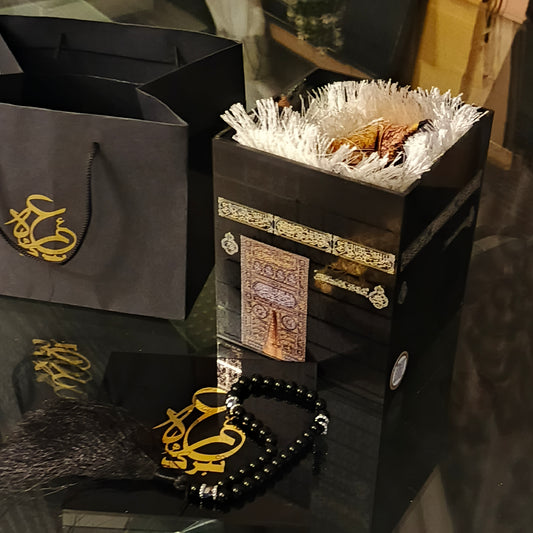 Kabaa design hajj and Umrah tabarrukh acrylic box