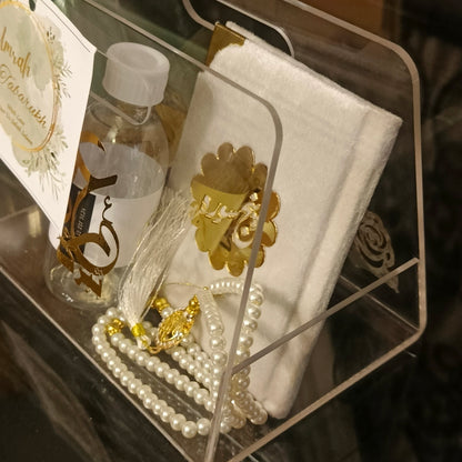 Hajj/Umrah tabarrukh Acrylic Basket | Gift Basket
