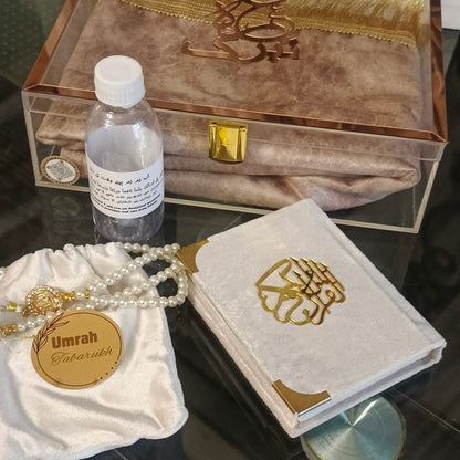 Hajj and Umrah acrylic Luxury box