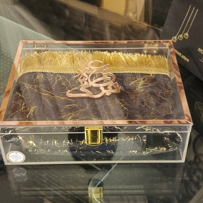 Hajj and Umrah acrylic Luxury box