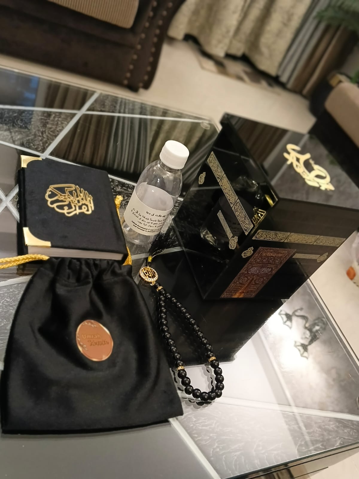 Kabaa design hajj and Umrah tabarrukh acrylic uv box