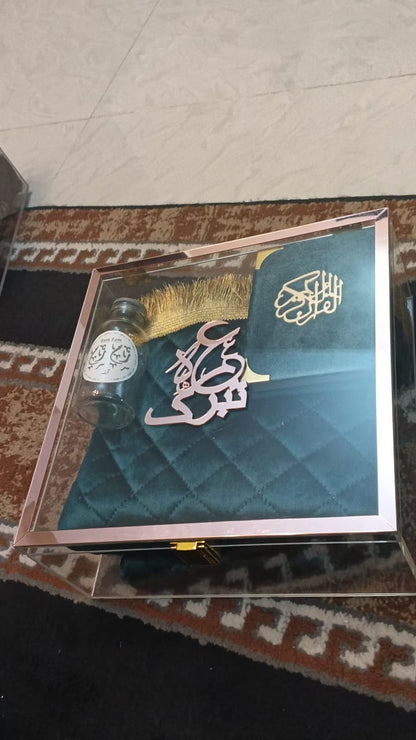 Acrylic Luxurious Hajj & Umrah tabarrukh box