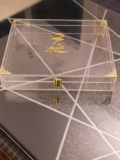 Acrylic Hajj Tabarrukh Box