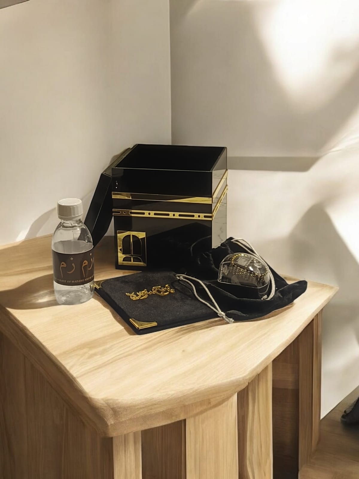 Acrylic Umrah/Hajj tabarrukh kaaba design black beauty box â Nooreemstore