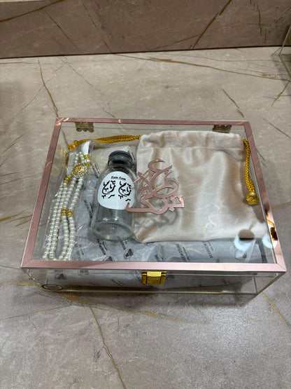Hajj & Umrah Tabbaruk Acrylic Gift Set