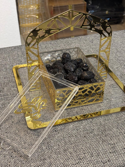 Acrylic Ramadan Kareem Dates Box