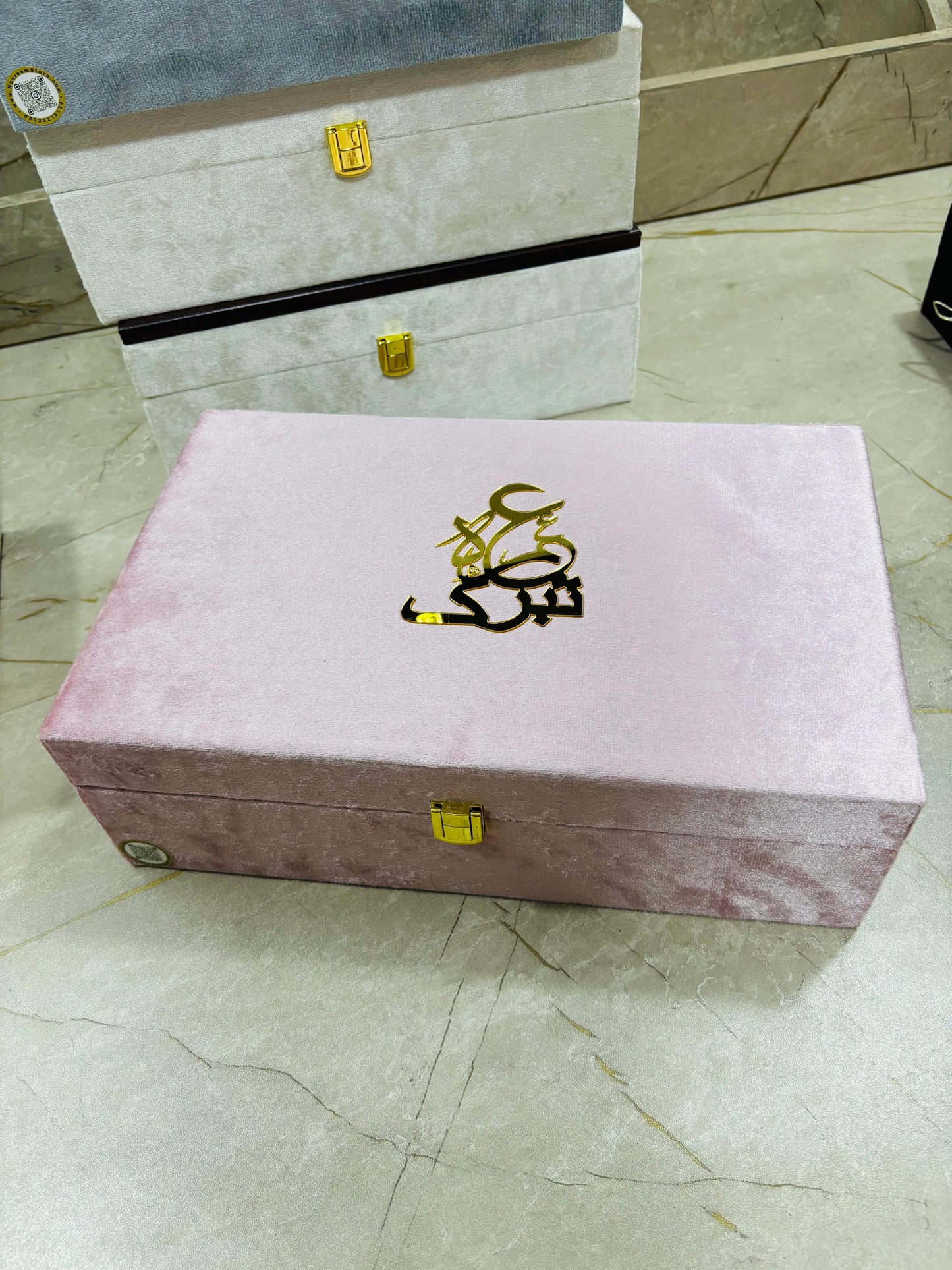 Wooden Velvet Hajj & Umrah Tabarrukh Gift Sets